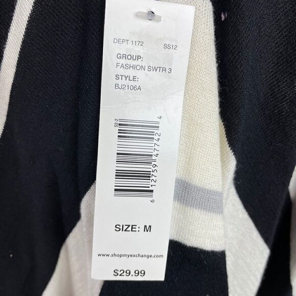 NWT Passports Long Sweater Size M - Picture 6 of 10